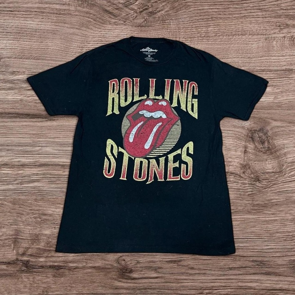 Rolling Stones Black Graphic T-Shirt